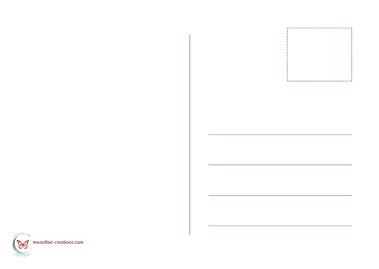 Postkarte-Deine Geschichte ist wertvoll